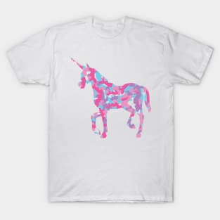 Unicorn Camo Print T-Shirt
